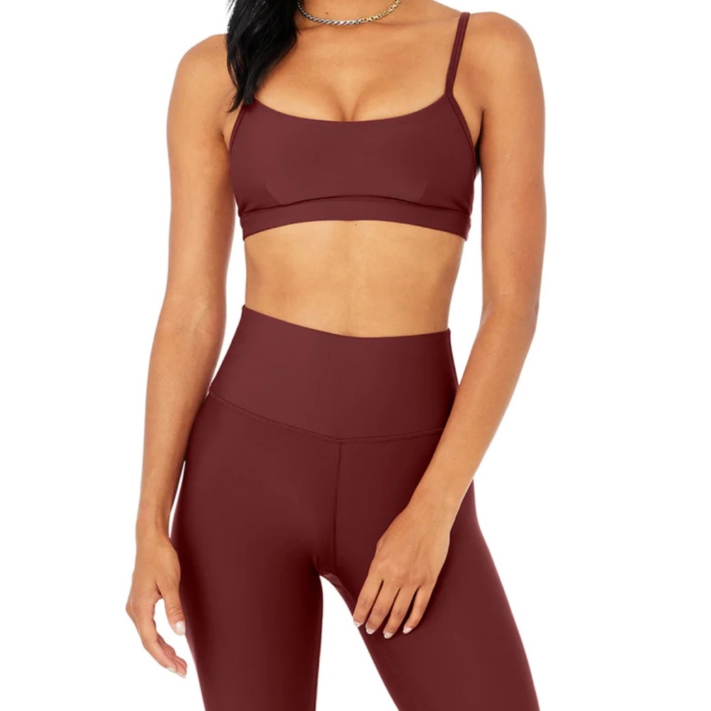 Alo Yoga Cranberry Set